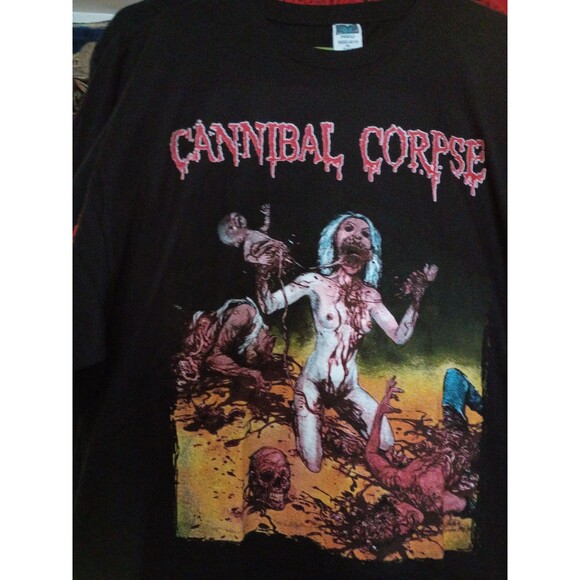 Cannibal Corpse Death Metal Tee Men's 100% Cotton Black New Violence Unimagined - Picture 2 of 2